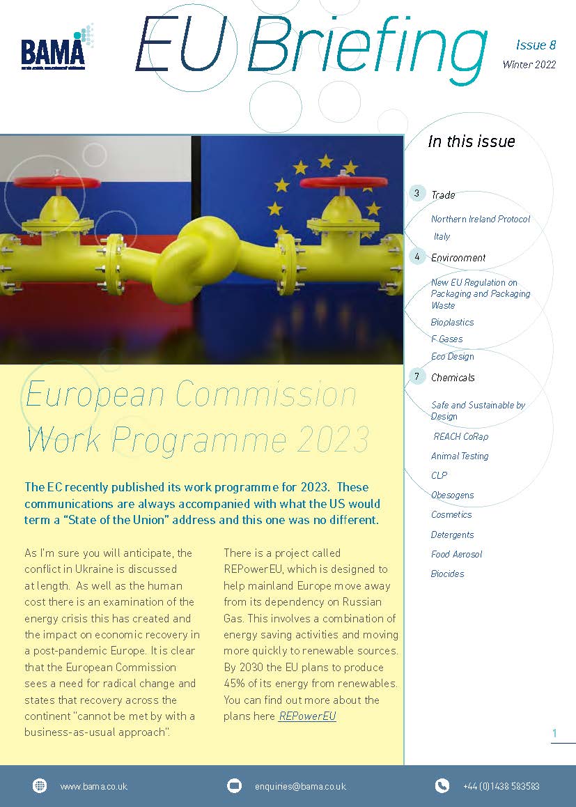EU Briefing Issue 8
